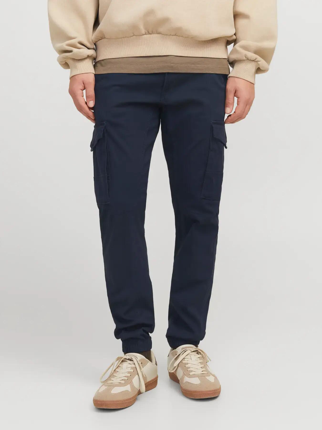 Homme Pantalon cargo Regular Fit Paul Flake L36 Bleu marine 3/8
