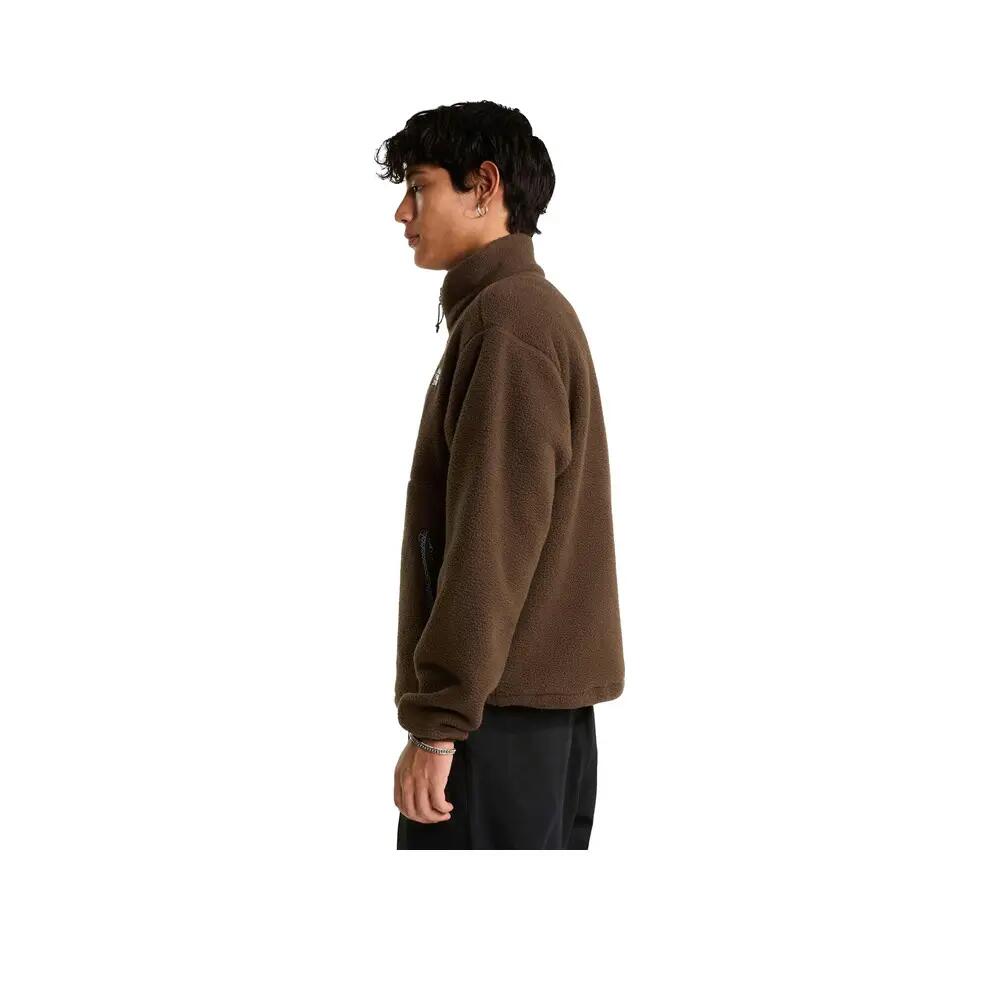 Fleecejack The North Face Fleeski 1/4 Zip Po Donkerbruin 3/8