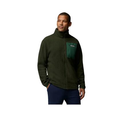 Fleecejacke Columbia Jasper Ridge mit durchgehendem Reißverschluss Grün