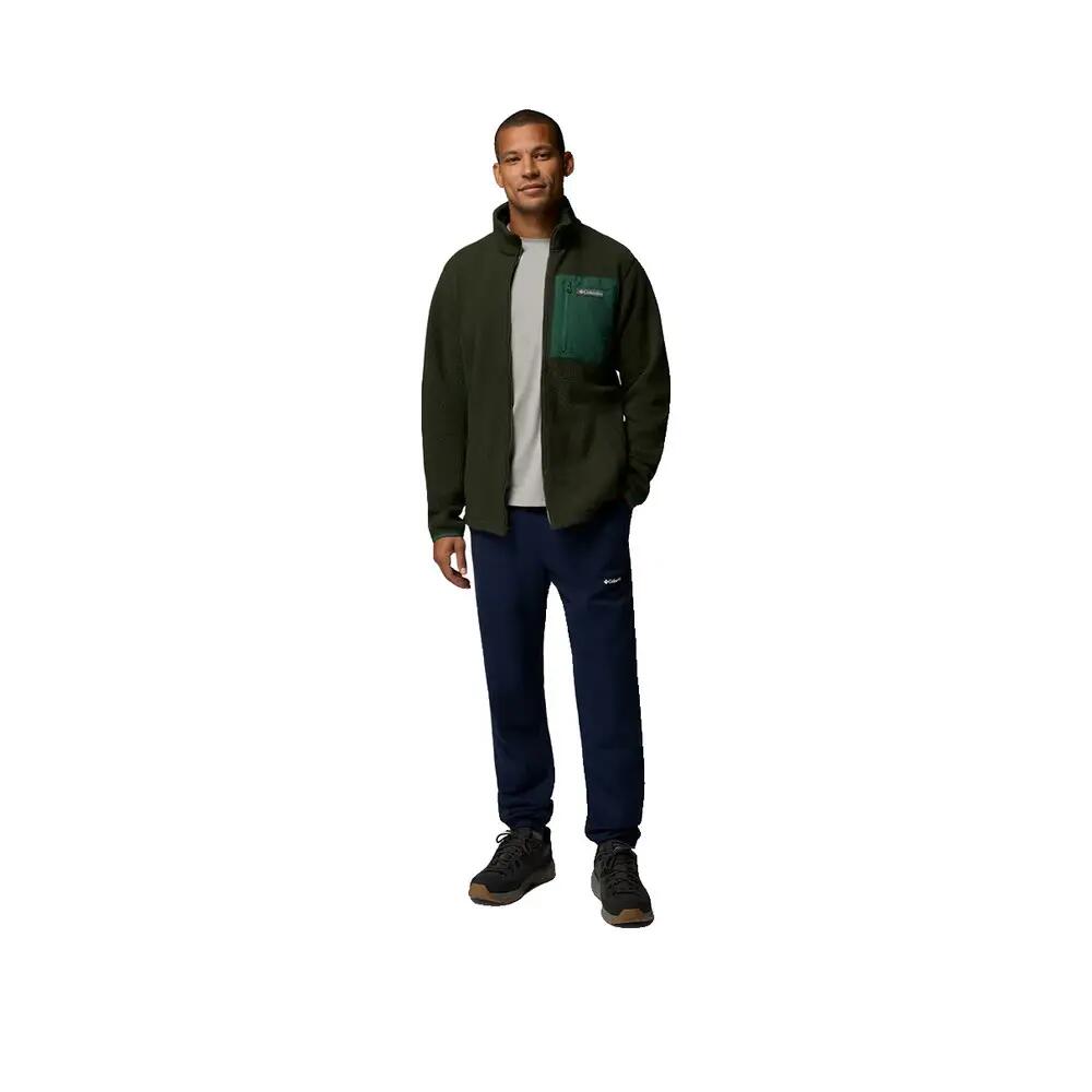 Fleecejack Columbia Jasper Ridge met volledige rits Groen 6/6