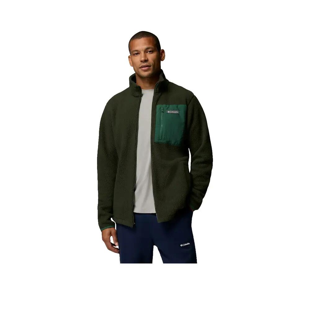 Fleecejack Columbia Jasper Ridge met volledige rits Groen 4/6