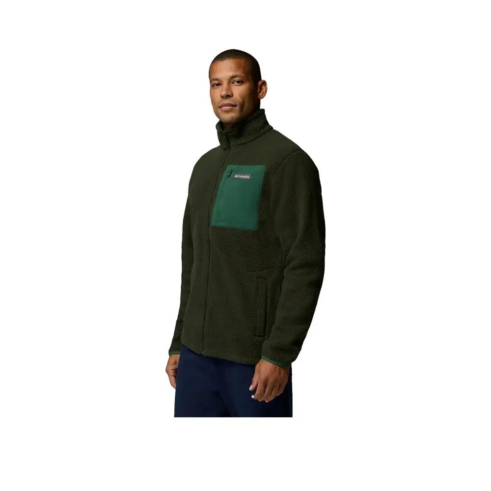 Fleecejack Columbia Jasper Ridge met volledige rits Groen 3/6