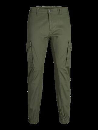 Homme Pantalon cargo Regular Fit Paul Flake L36 Vert foncé