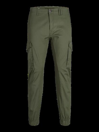 Homme Pantalon cargo Regular Fit Paul Flake L36 Vert foncé
