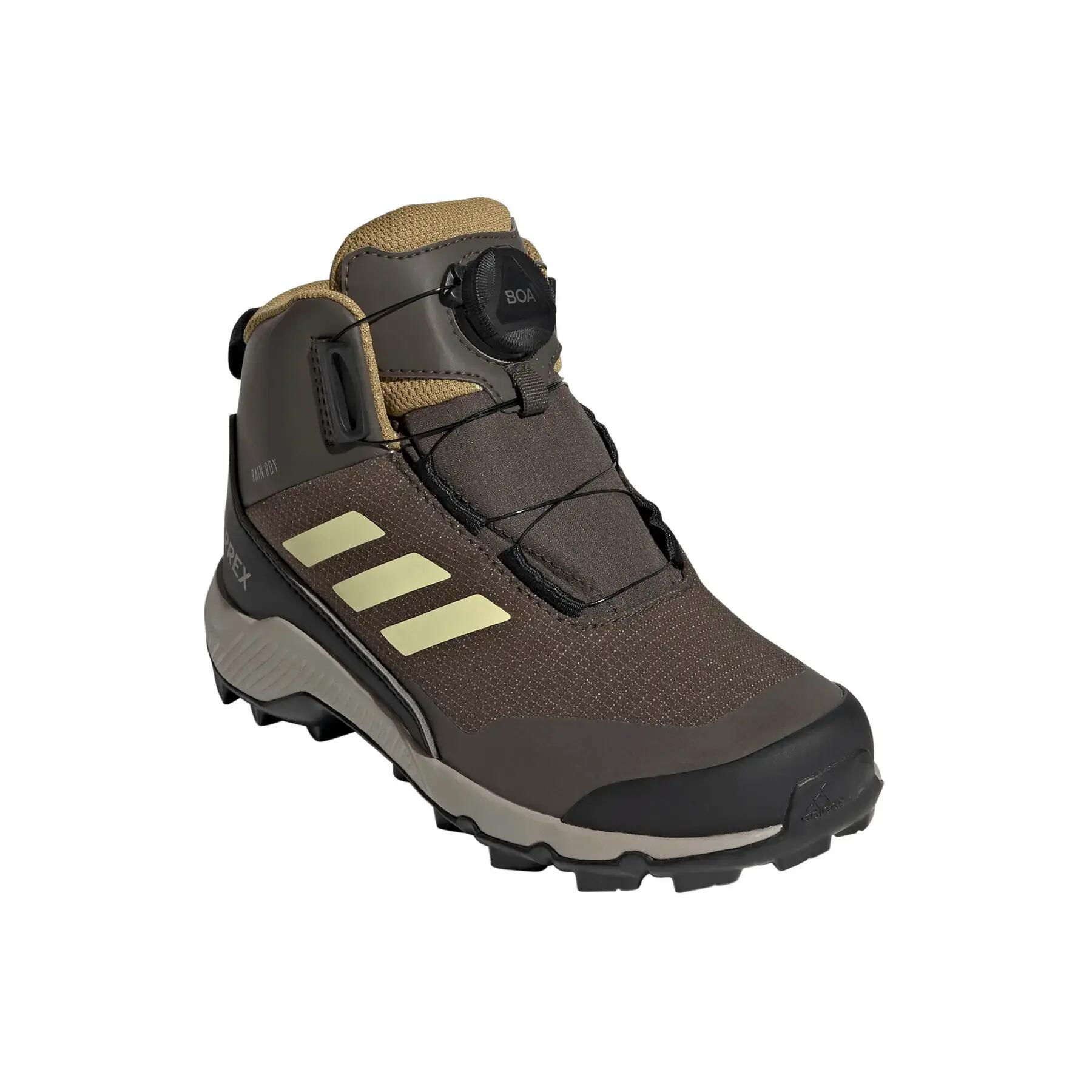 adidas Hiking shoes - shadow olive/dual yellow/olive strata — photo 6