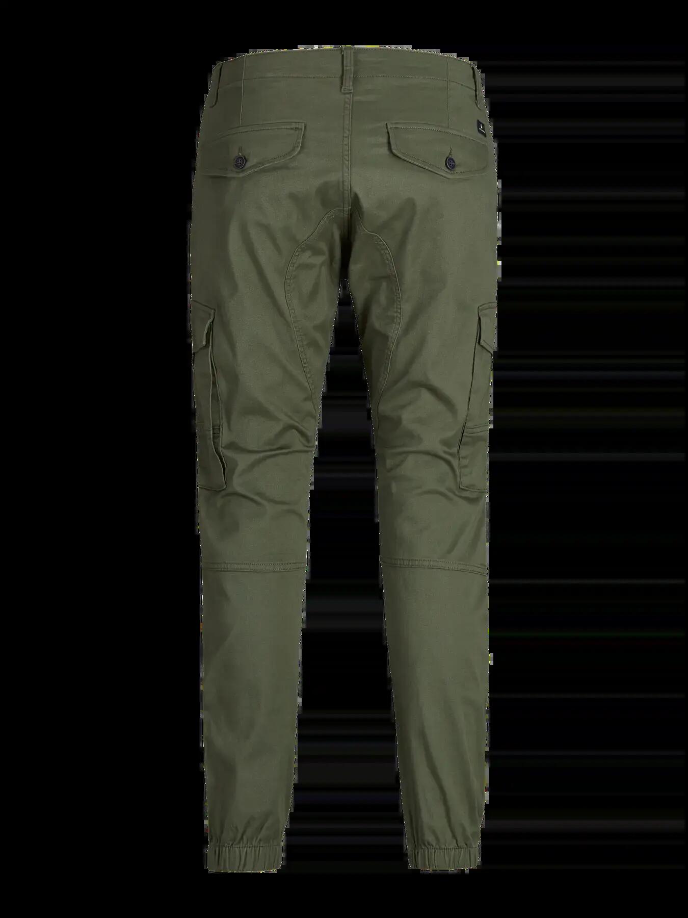 Homme Pantalon cargo Regular Fit Paul Flake L30 Vert foncé 2/8
