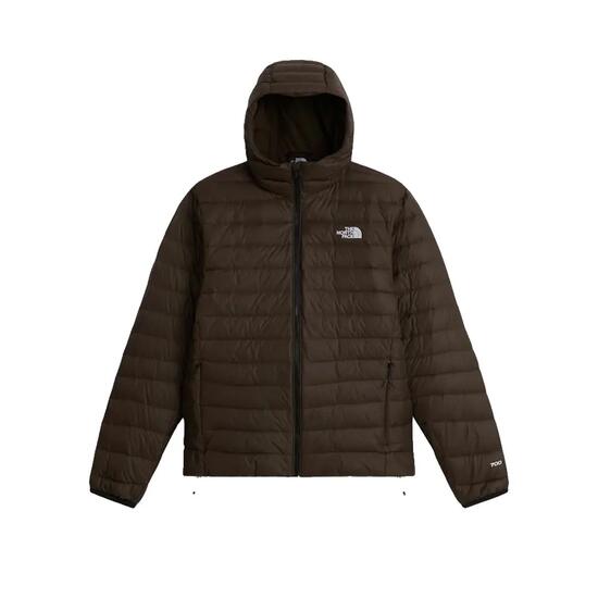 The North Face Classic Down Hooded Jacket Dunkelbraun