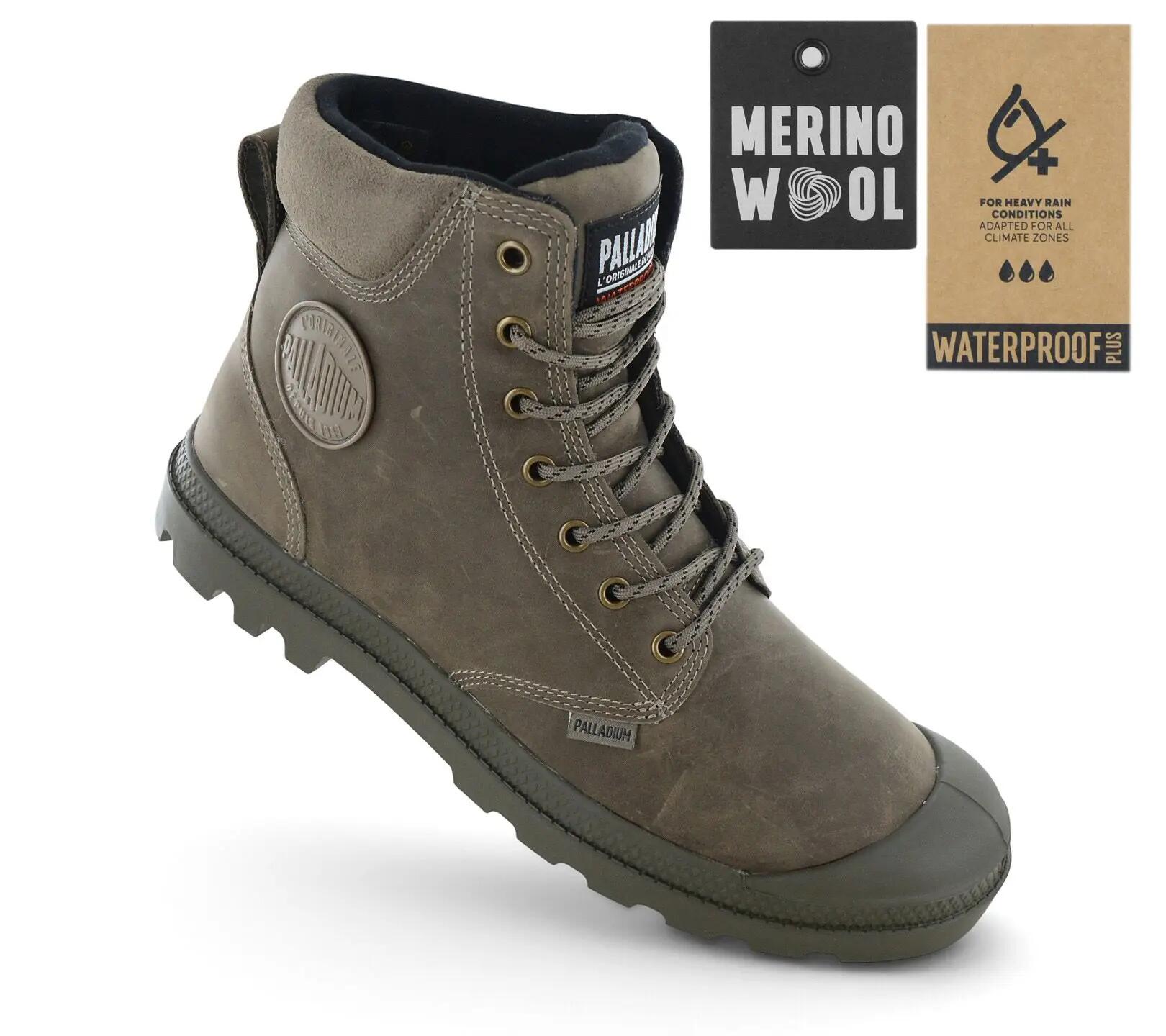 Pánske - Palladium Pampa Sc Thins Wp+ - 79546-308-M - Zelená 2/6