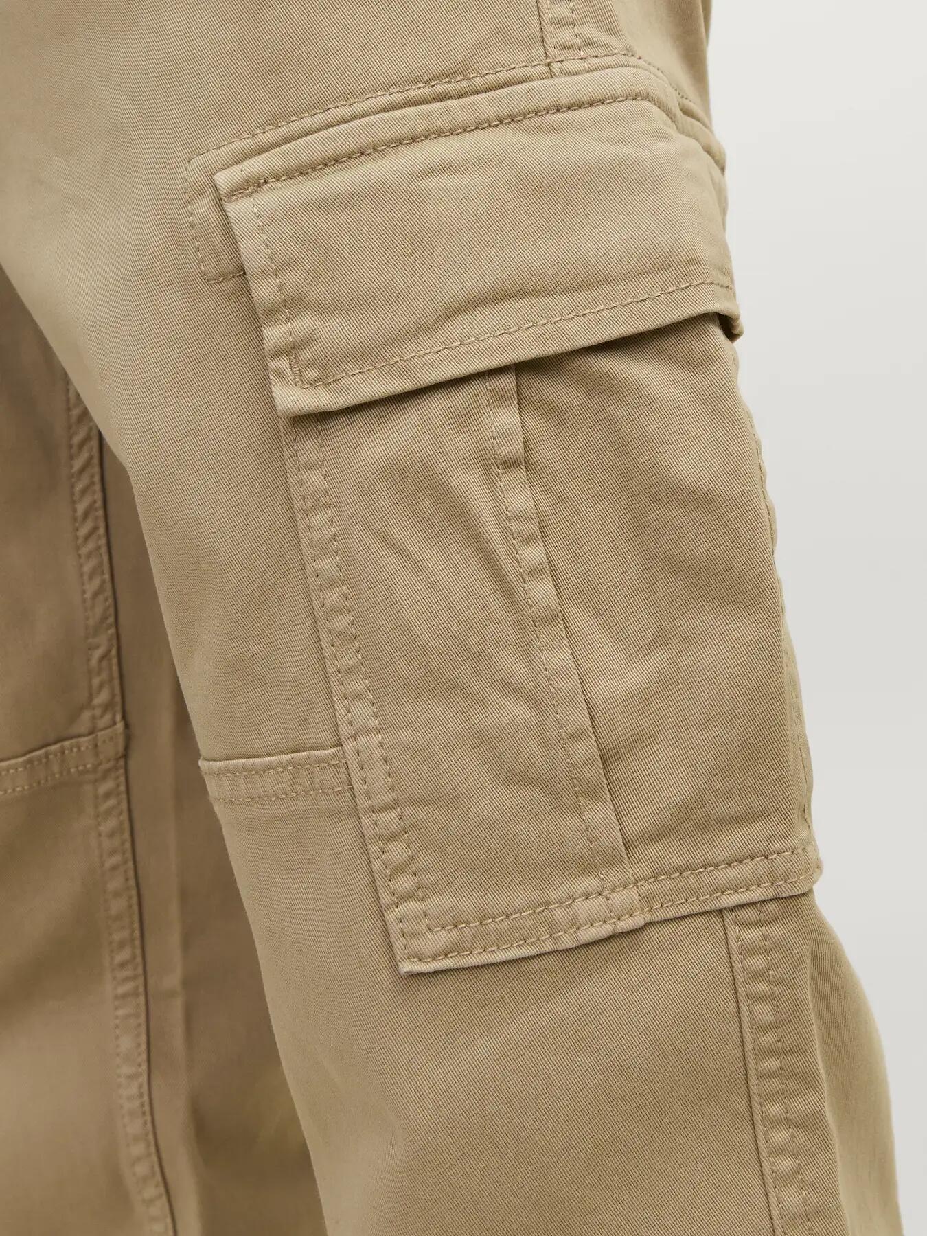 Garçon Pantalon cargo Relaxed Fit Kane Harlow Gris clair 6/8