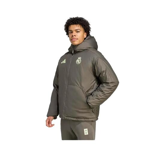 Veste doudoune Adidas Real Madrid Gris