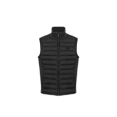 Mouwloze vest met ribbels mesh panelen colmar 8zx