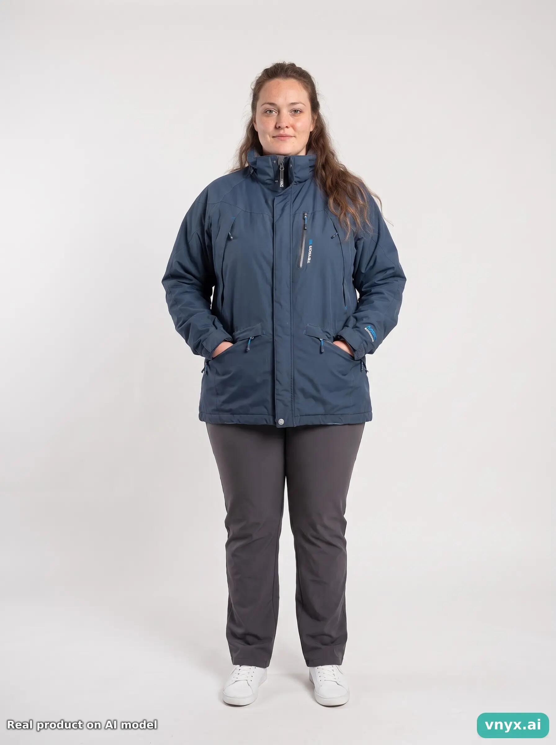 Second Life - Vintage Tenson Navy Outdoor Jacket Women XL 6/6