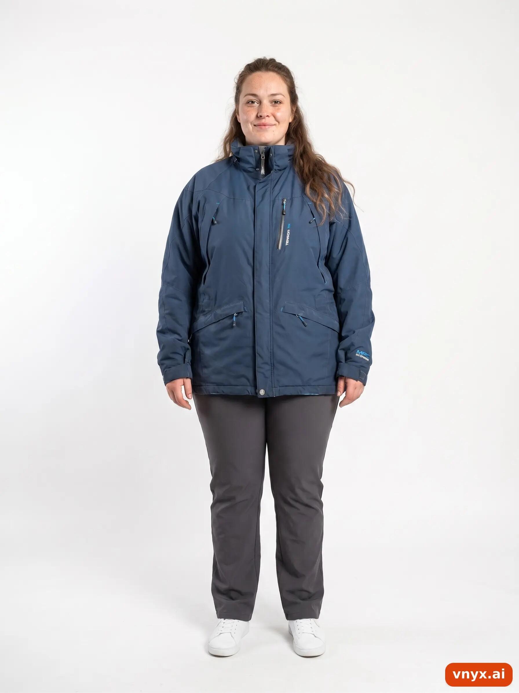 Second Life - Vintage Tenson Navy Outdoor Jacket Women XL 3/6