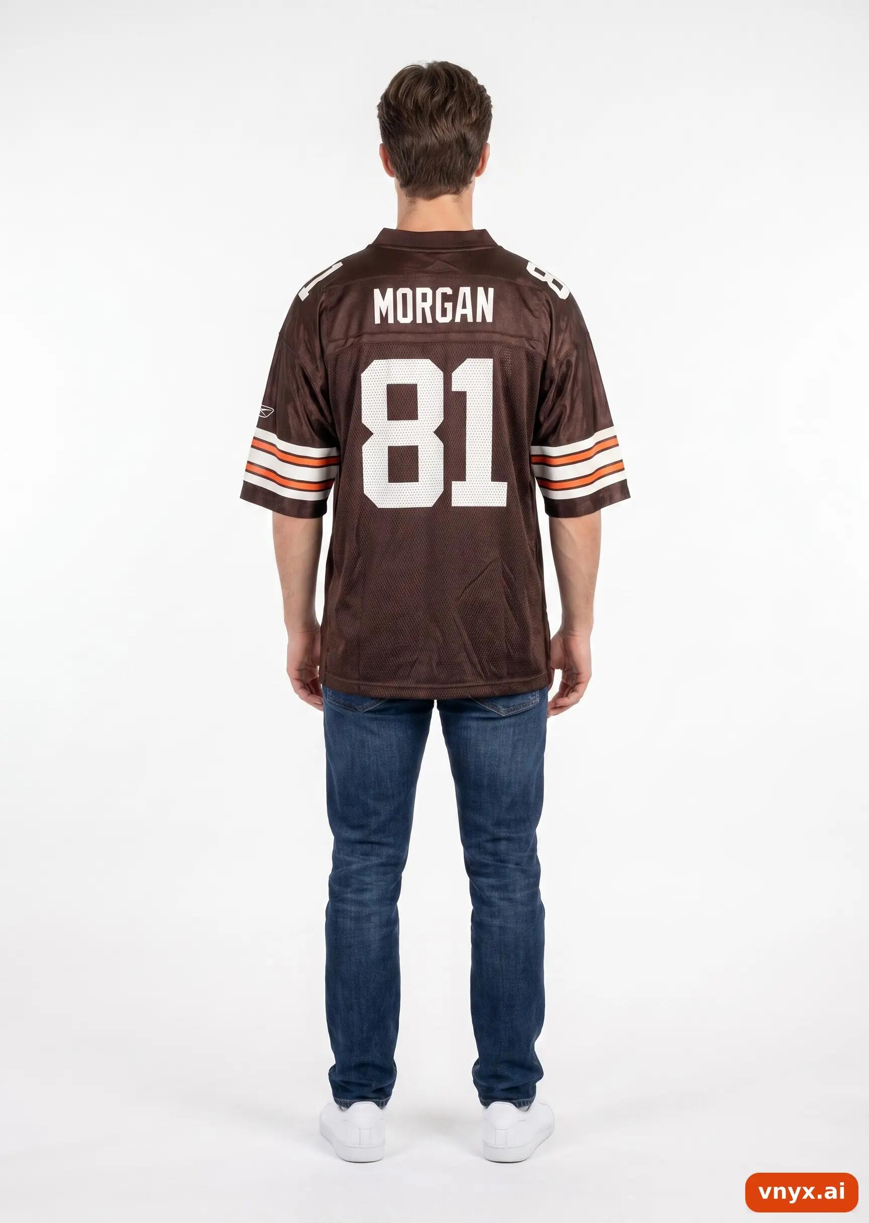 Second Life - Vintage NFL Brown Jersey Men XL 4/5