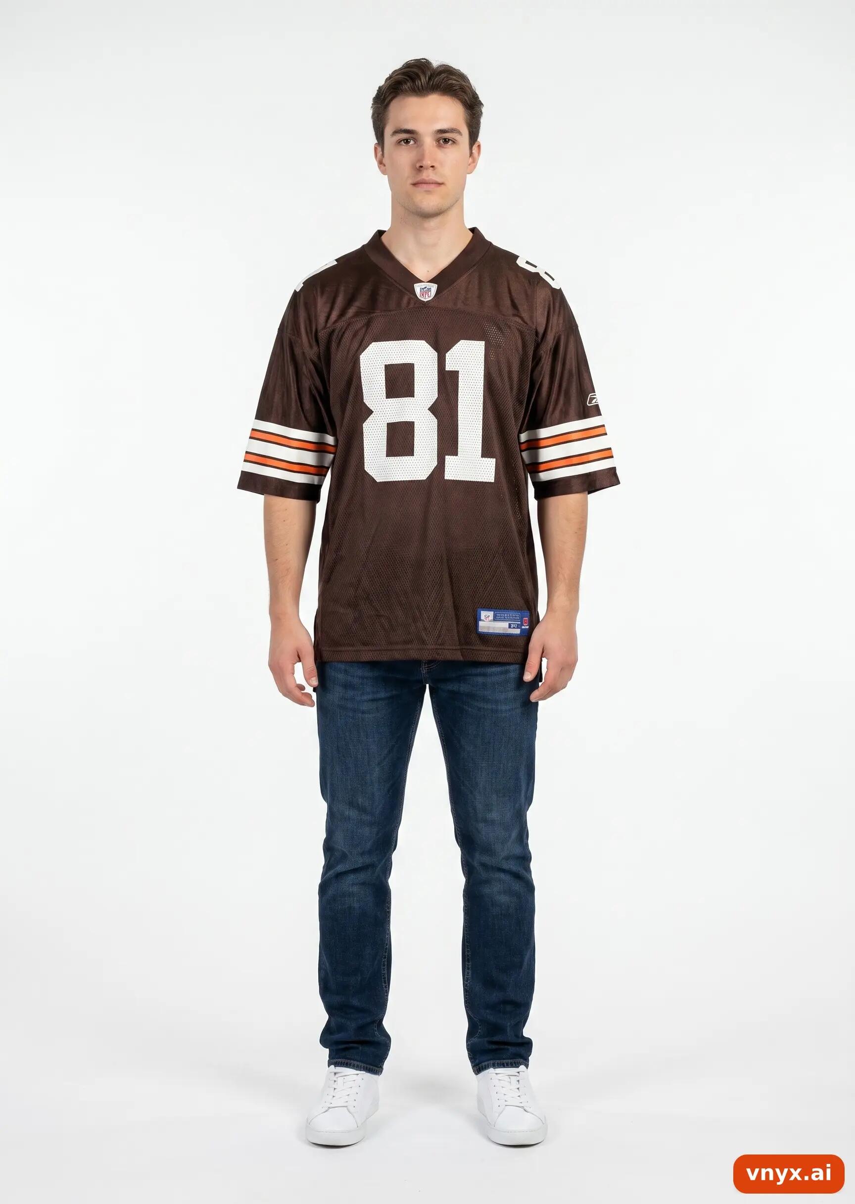 Second Life - Vintage NFL Brown Jersey Men XL 3/5