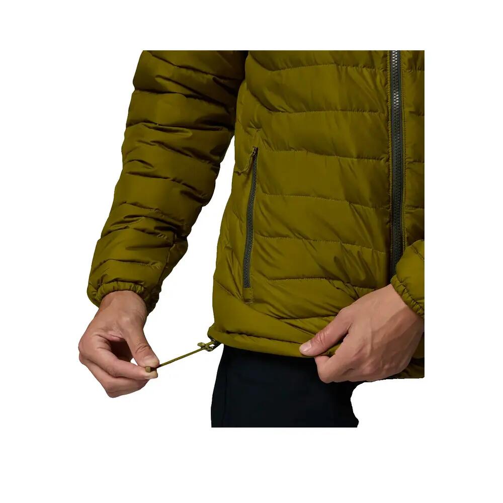 Veste Columbia Powder Lite II Verde para homem 7/8