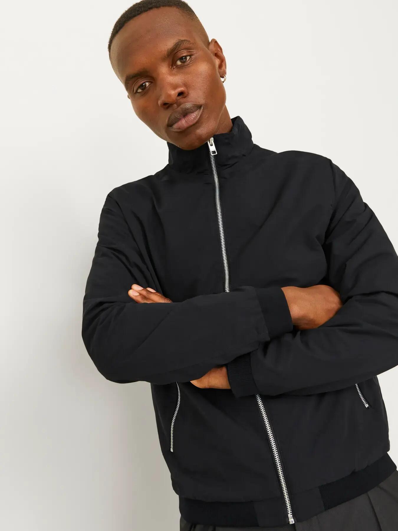 Homem Blusão bomber Rush Preto 8/8