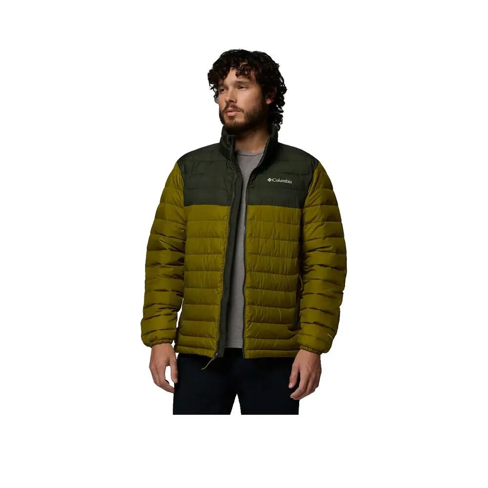 Veste Columbia Powder Lite II Verde para homem 4/8