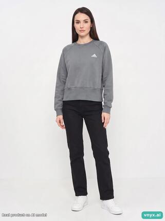 Second Life - Regular Adidas Sweatshirt in Grey size L