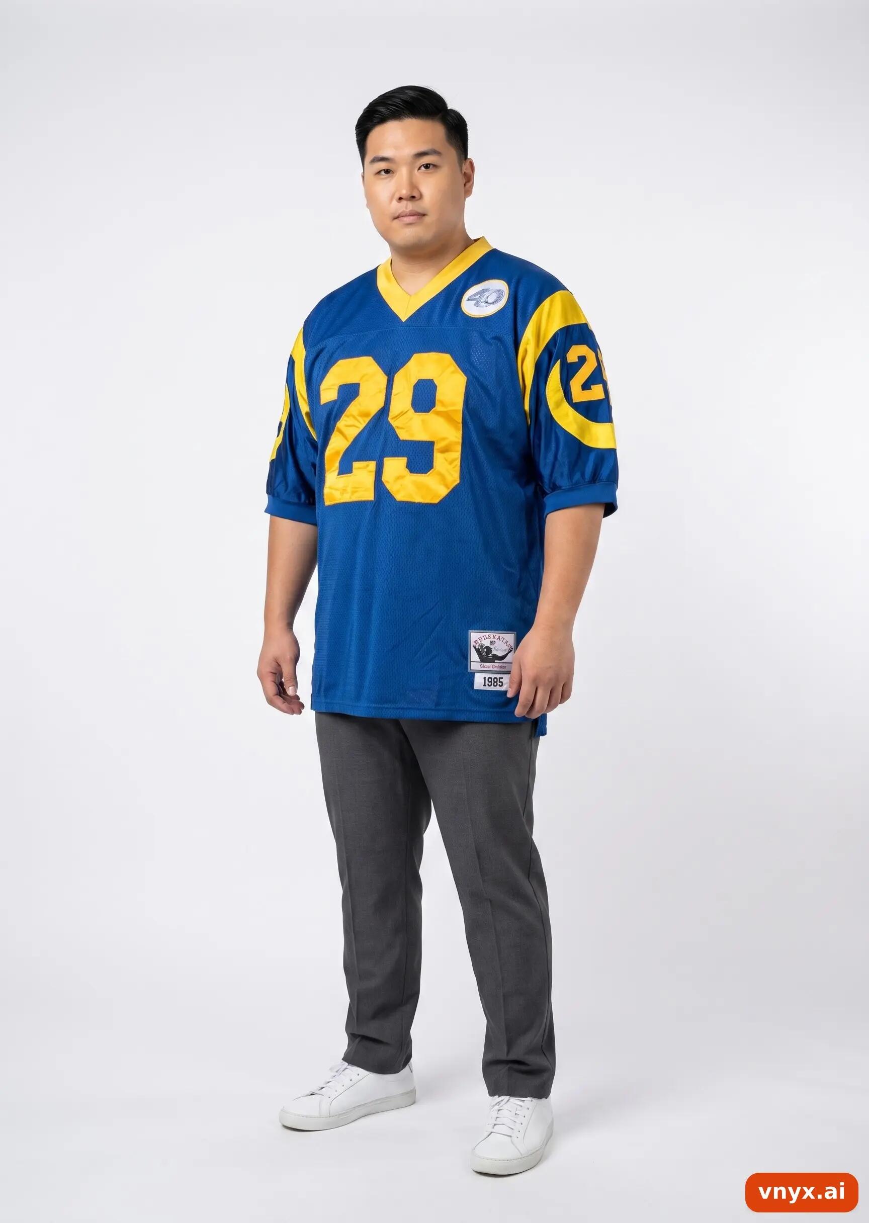 Second Life - Vintage Mitchell & Ness Dark blue Jersey Men XXL 3/5