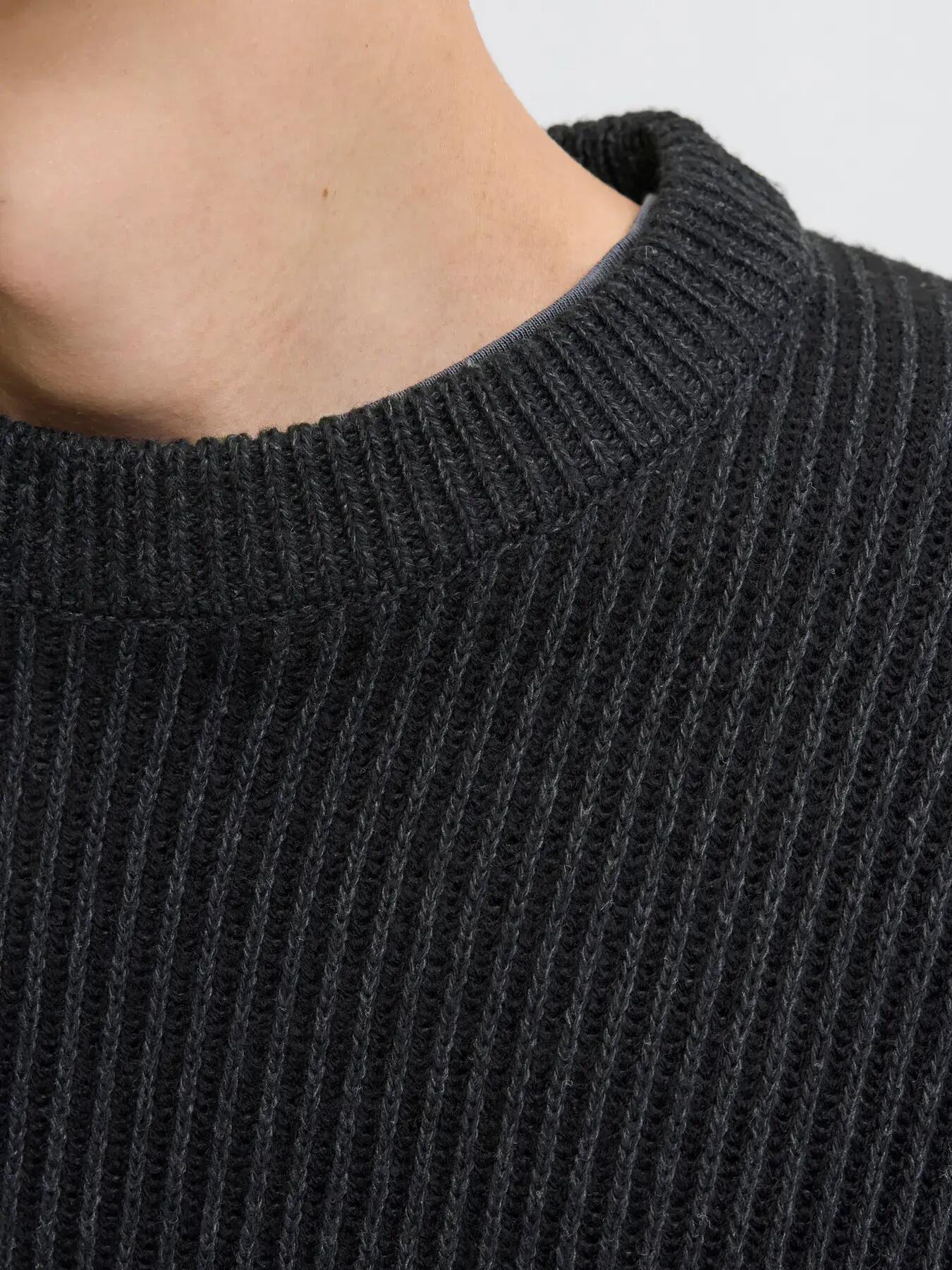 Homme Pull Regular Fit Dover Noir 6/7