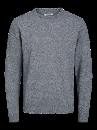 Homme Pull Regular Fit Basic Bleu marine