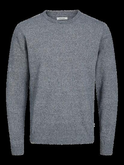 Homme Pull Regular Fit Basic Bleu marine