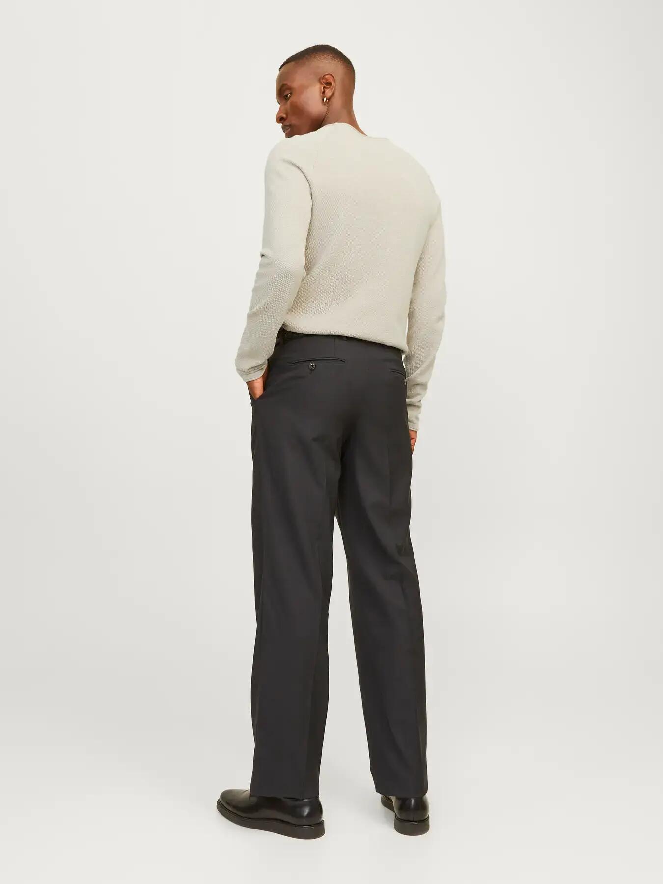 Homme Pull Structure Fit Hill Gris clair 4/8