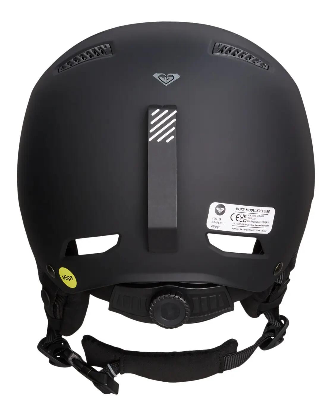 Casco para esquí, snow y skate FREEBIRD MIPS® Negro Mujer 4/4