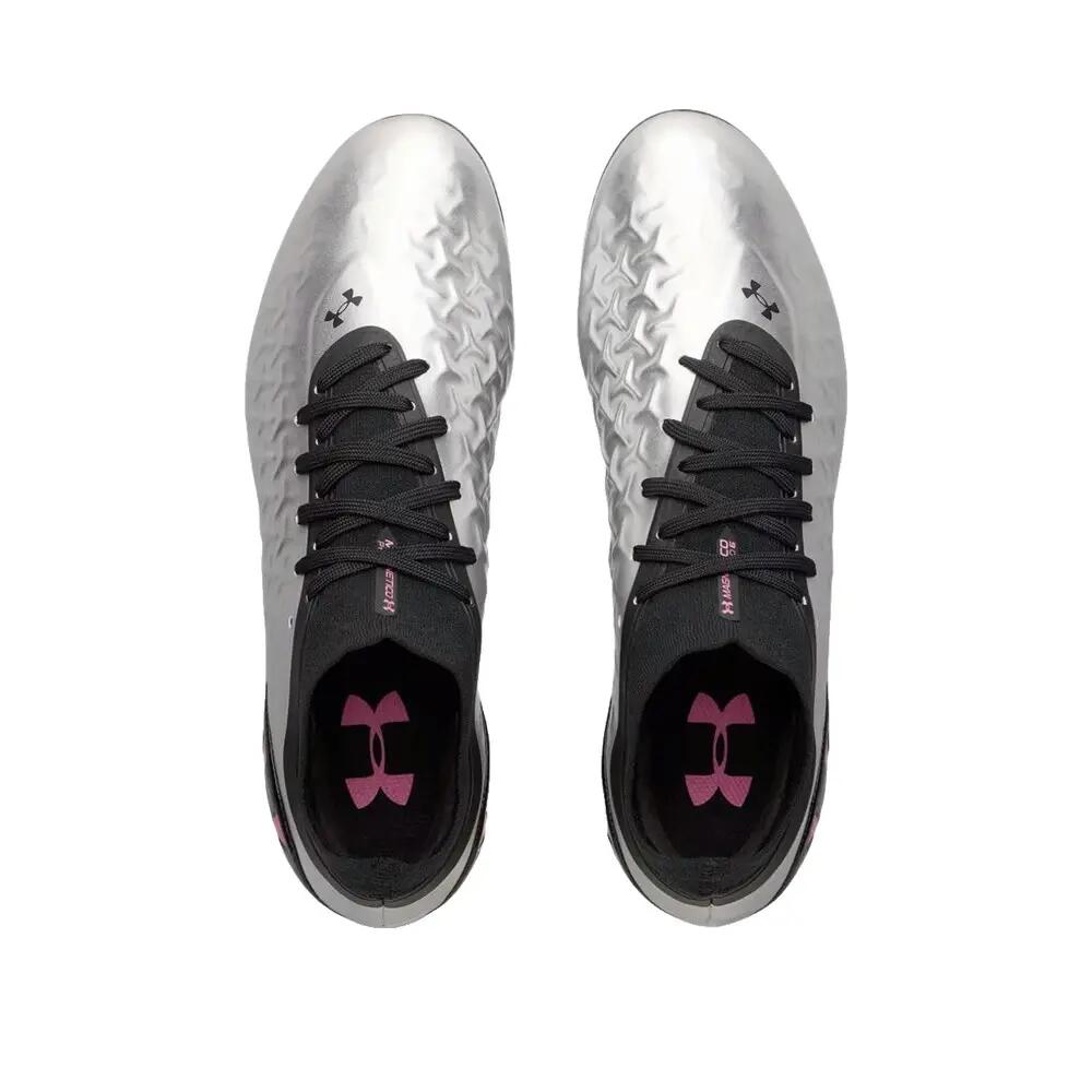 Botas de fútbol Under Armour Magnetico Pro 6 FG Plata 5/5