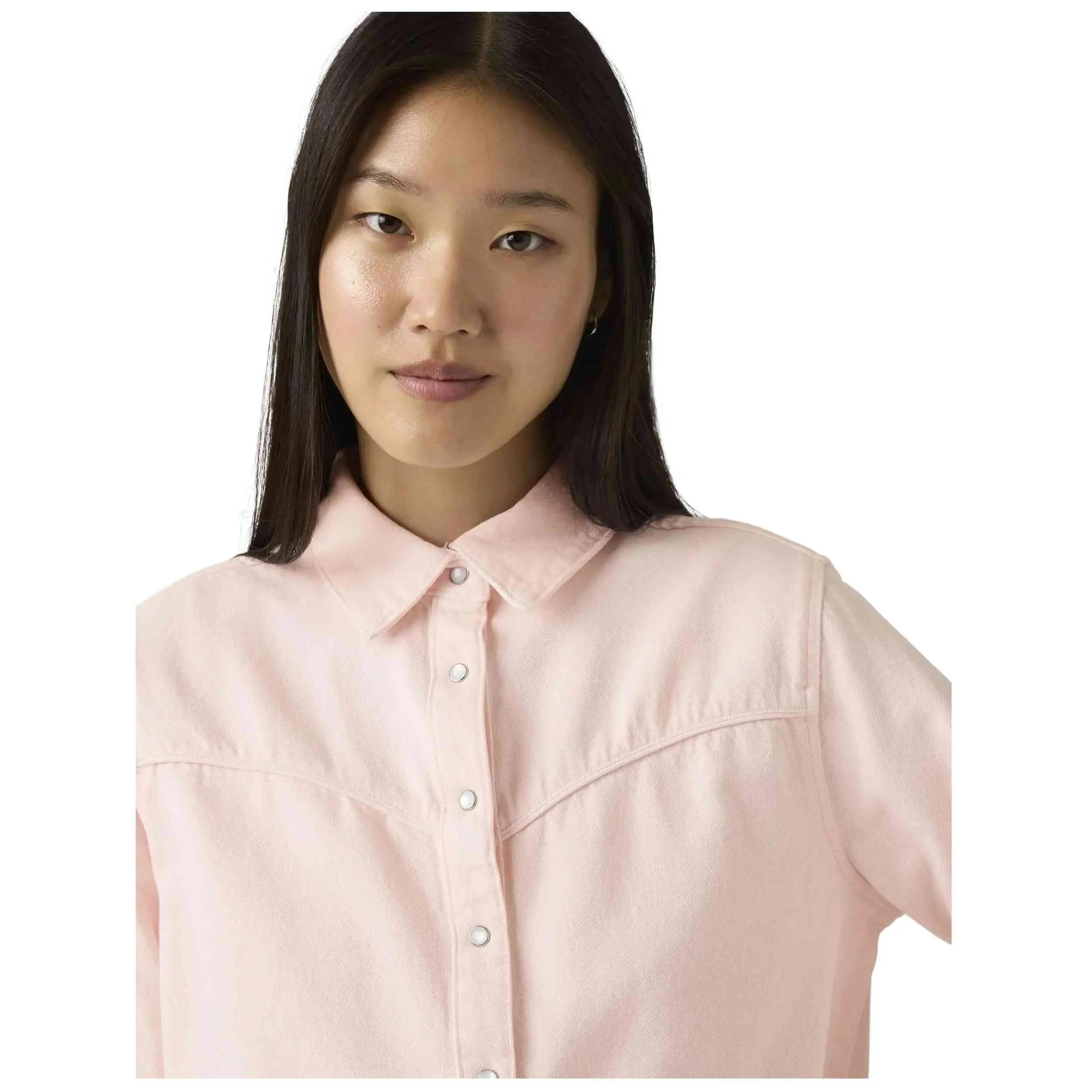 Surchemise Levi'S modèle LOGAN TENCEL SHACKET DUSTY CRYSTAL PINK pour femmes 5/5