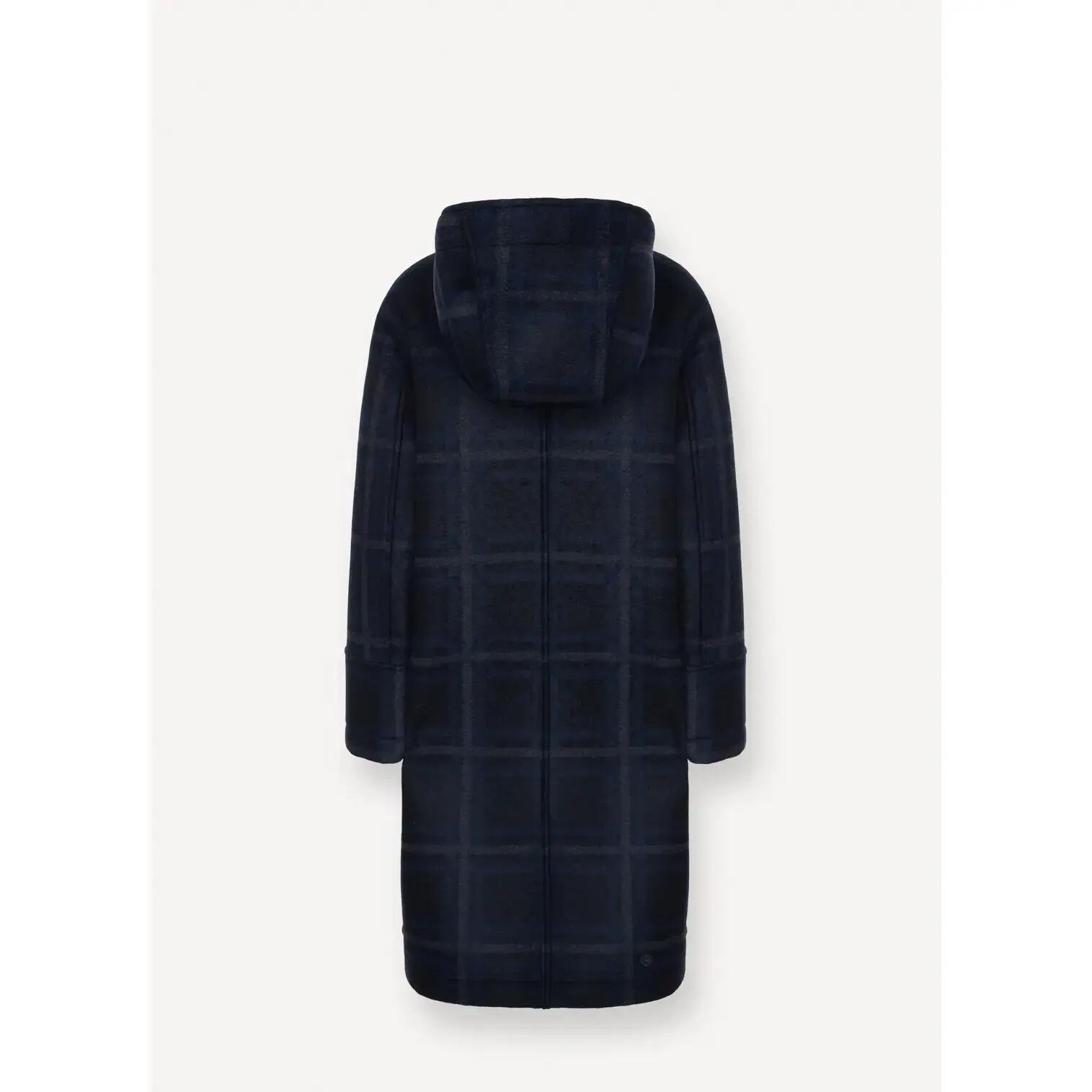 Manteau long à carreaux avec capuche femme Colmar 4ZM 2/3