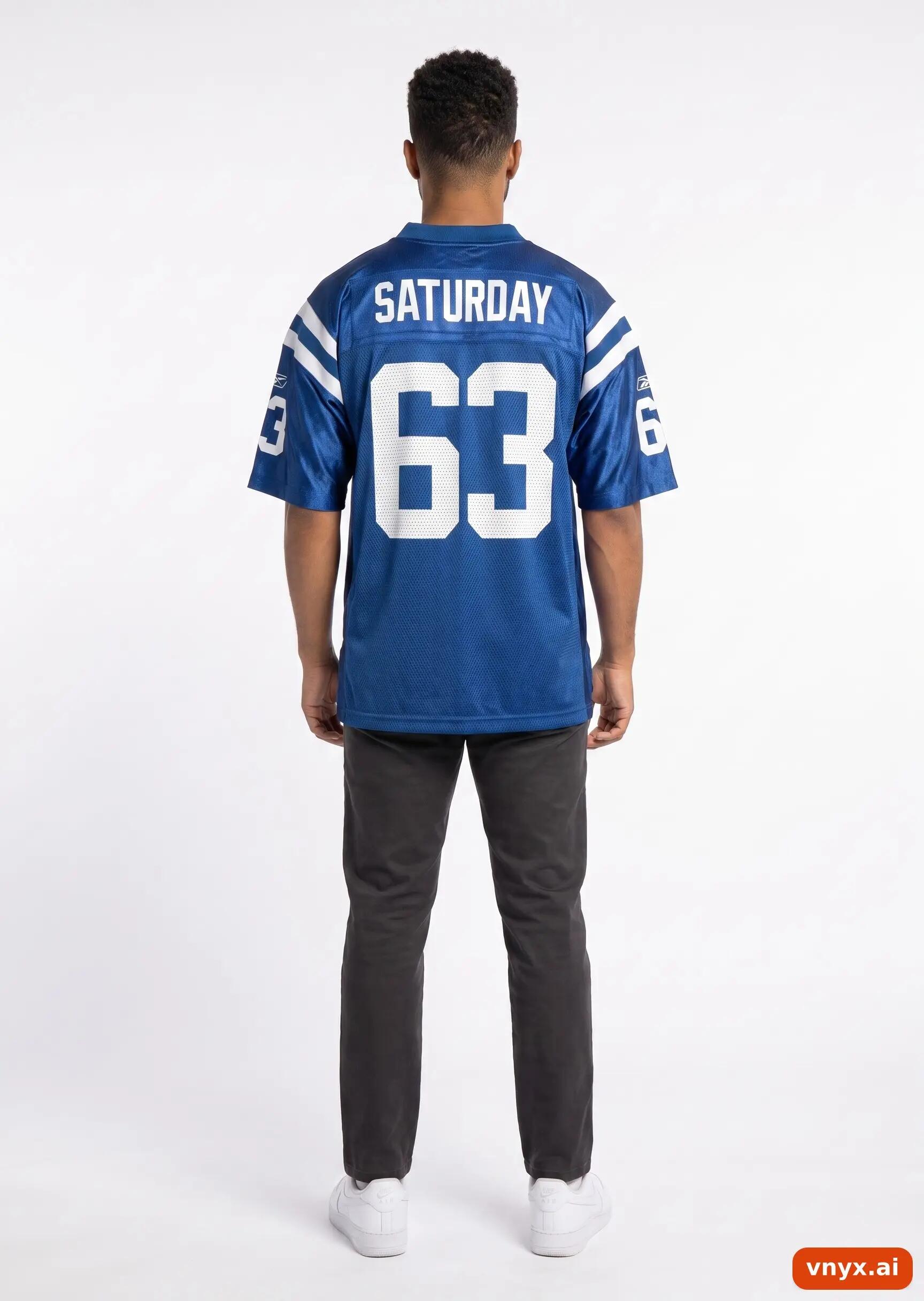 Second Life - Vintage NFL Navy Jersey Men M 4/5