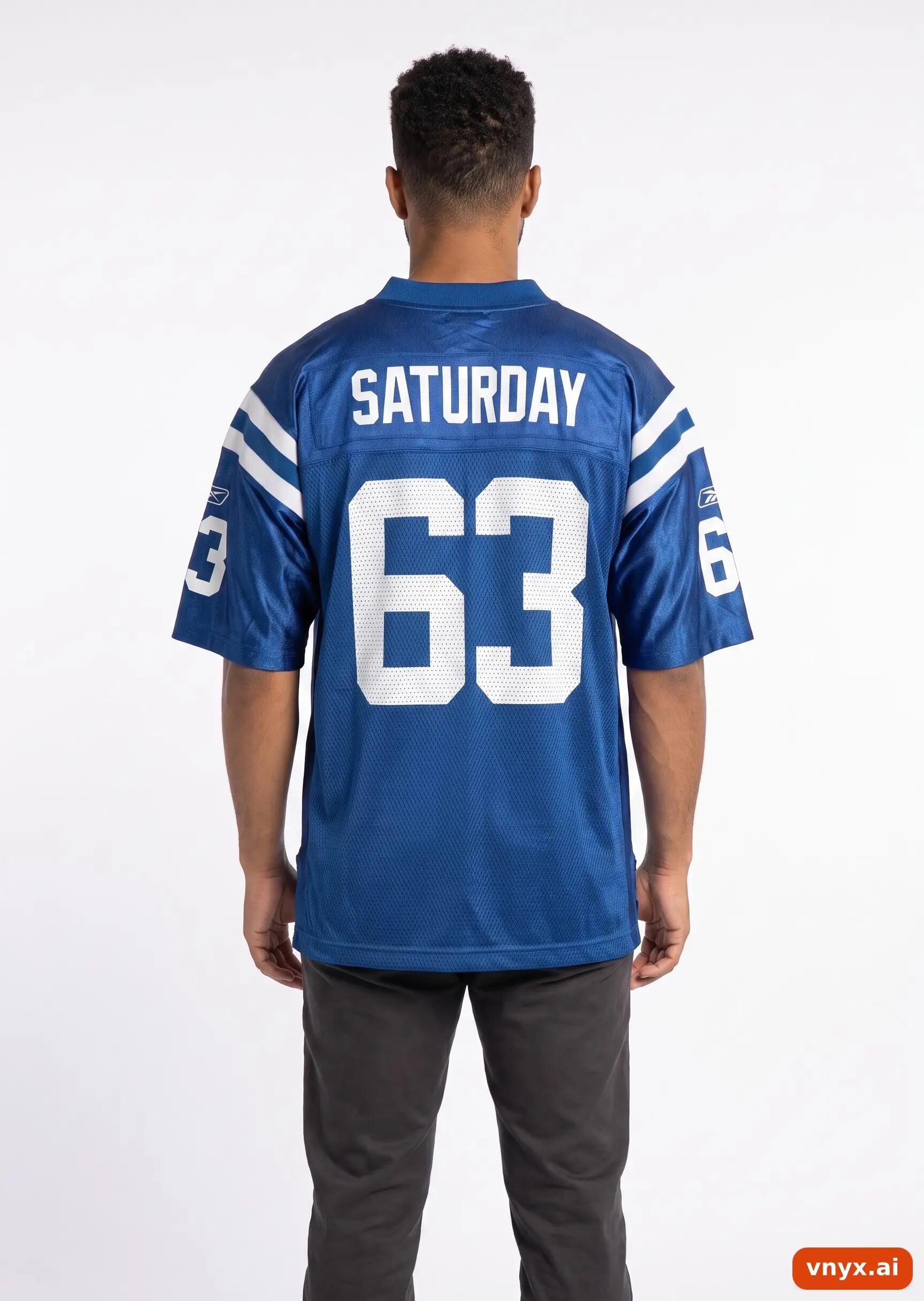 Second Life - Vintage NFL Navy Jersey Men M 2/5