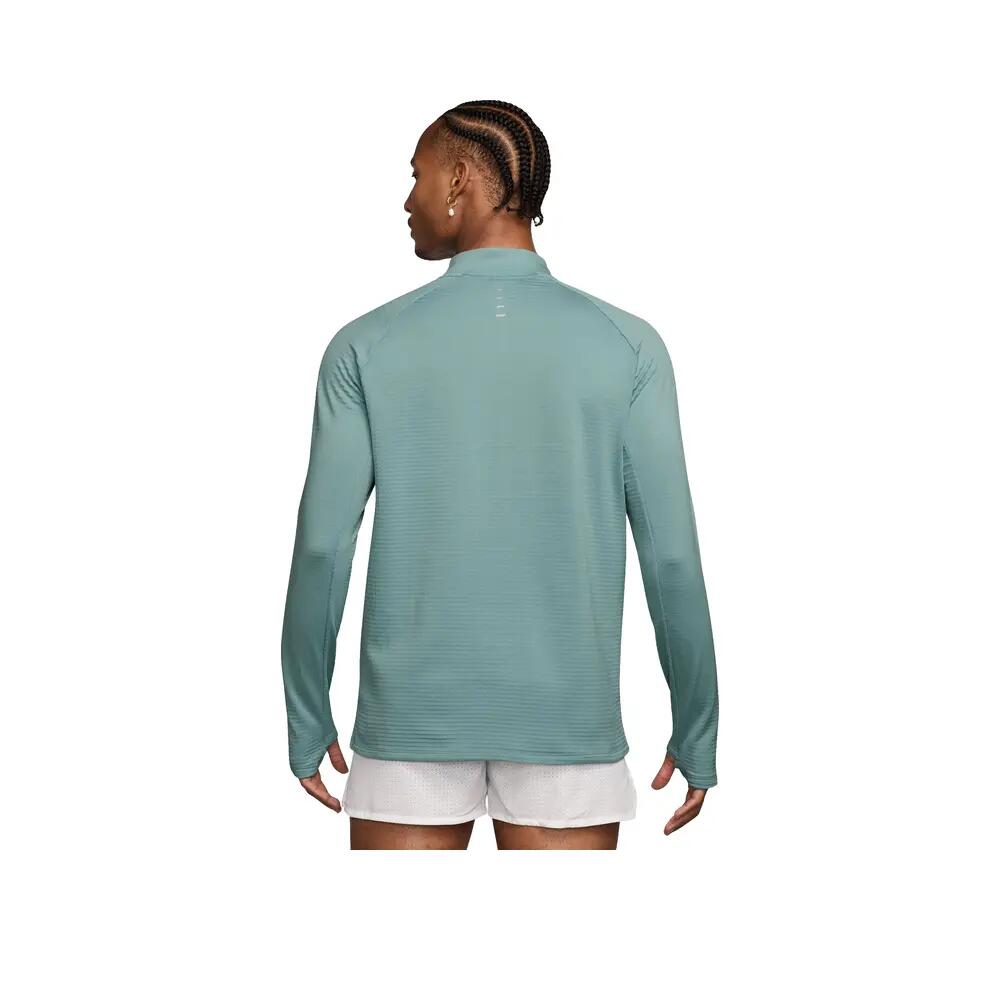 Nike Stride 1/2 Zip Running Sweatshirt Cannon/Reflective Silver 2/3