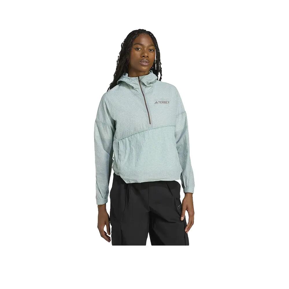 Adidas Terrex Xploric Wind Women's Anorak Grey 3/5