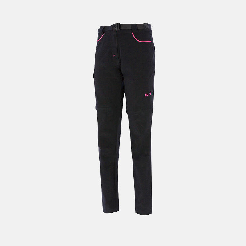 Pantalones desmontables técnicos para senderismo y trekking mujer MAUNA II Izas