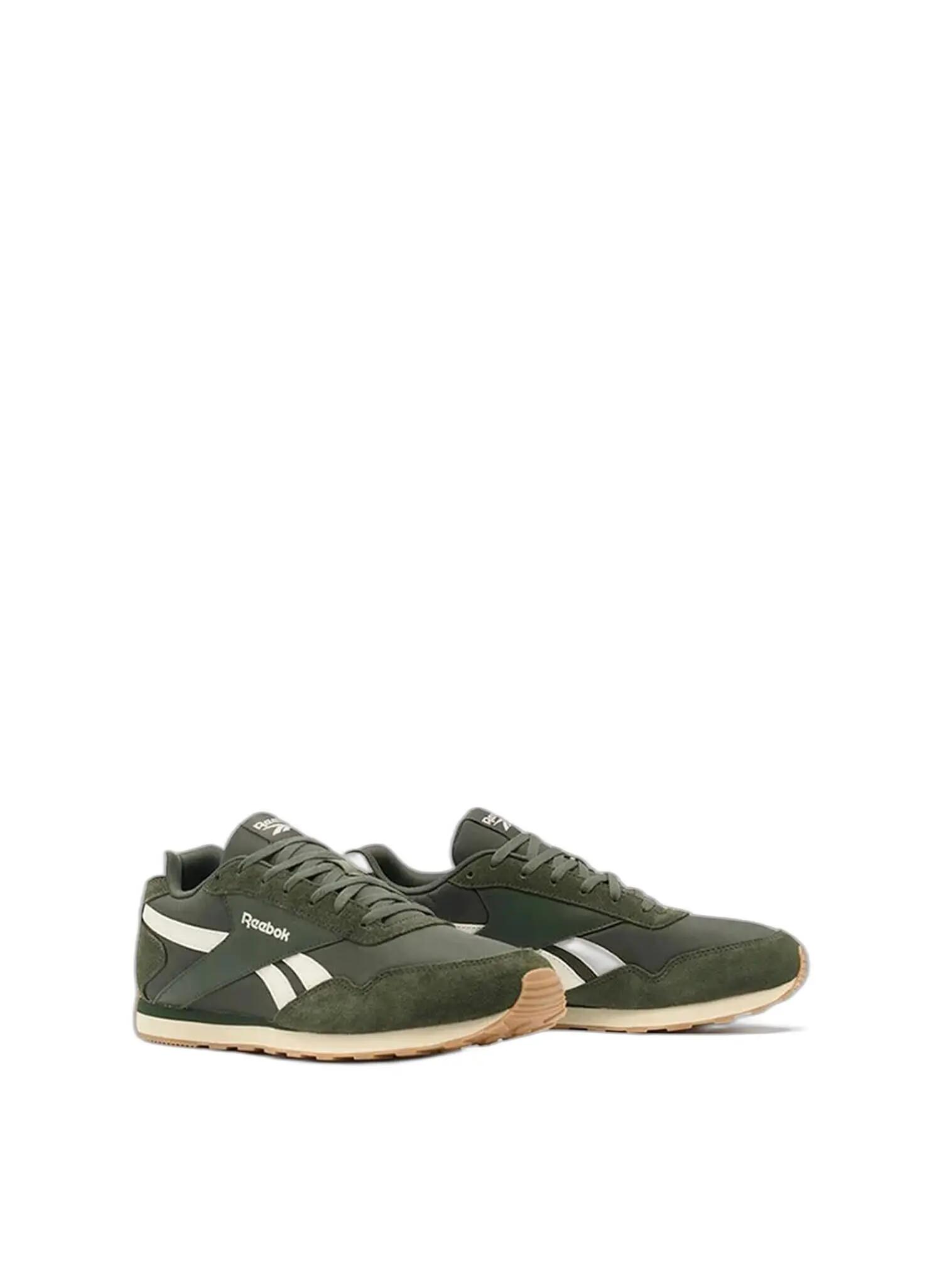 Reebok Glide Low sneakers, heren, sportief, suède, legergroen 2/3