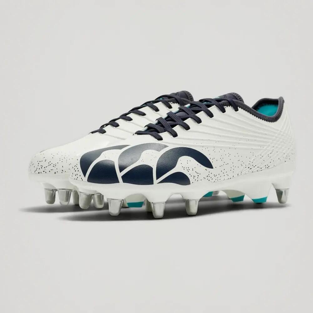 Crampons de rugby Canterbury Stampede Groundbreak Pro SG Blanc / Vert 9/9