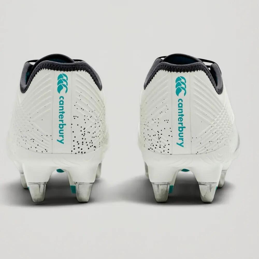 Crampons de rugby Canterbury Stampede Groundbreak Pro SG Blanc / Vert 5/9