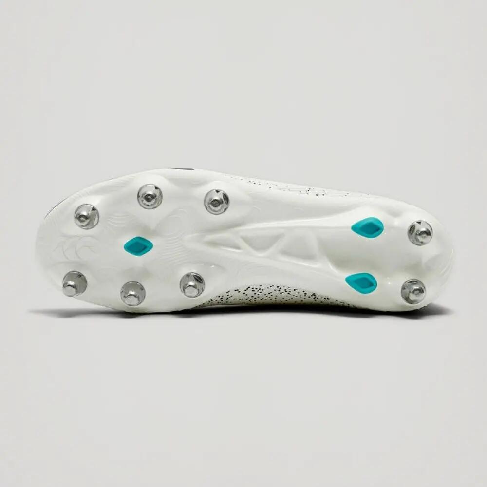 Crampons de rugby Canterbury Stampede Groundbreak Pro SG Blanc / Vert 2/9