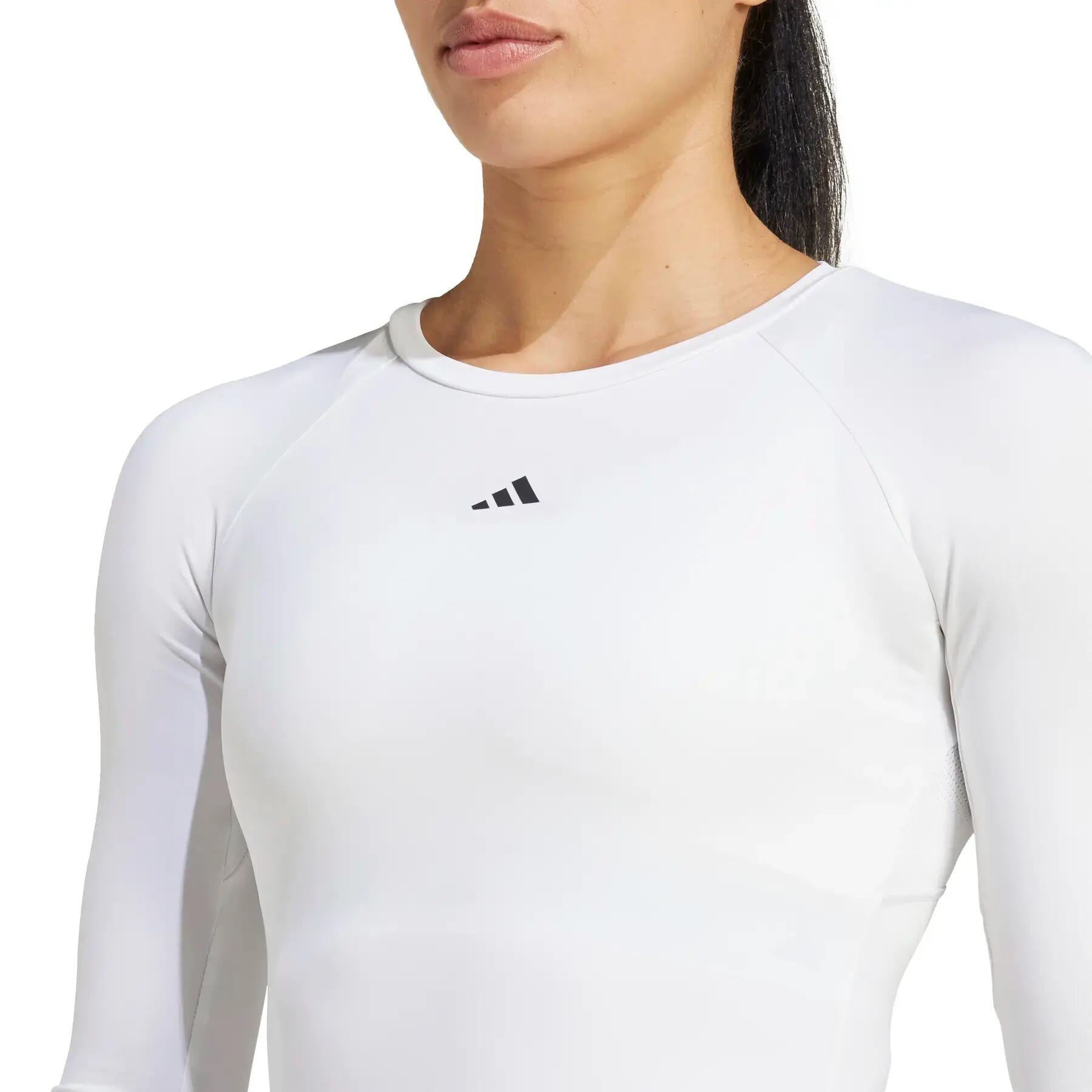 Damesonderhemd met lange mouwen adidas Techfit 7/7