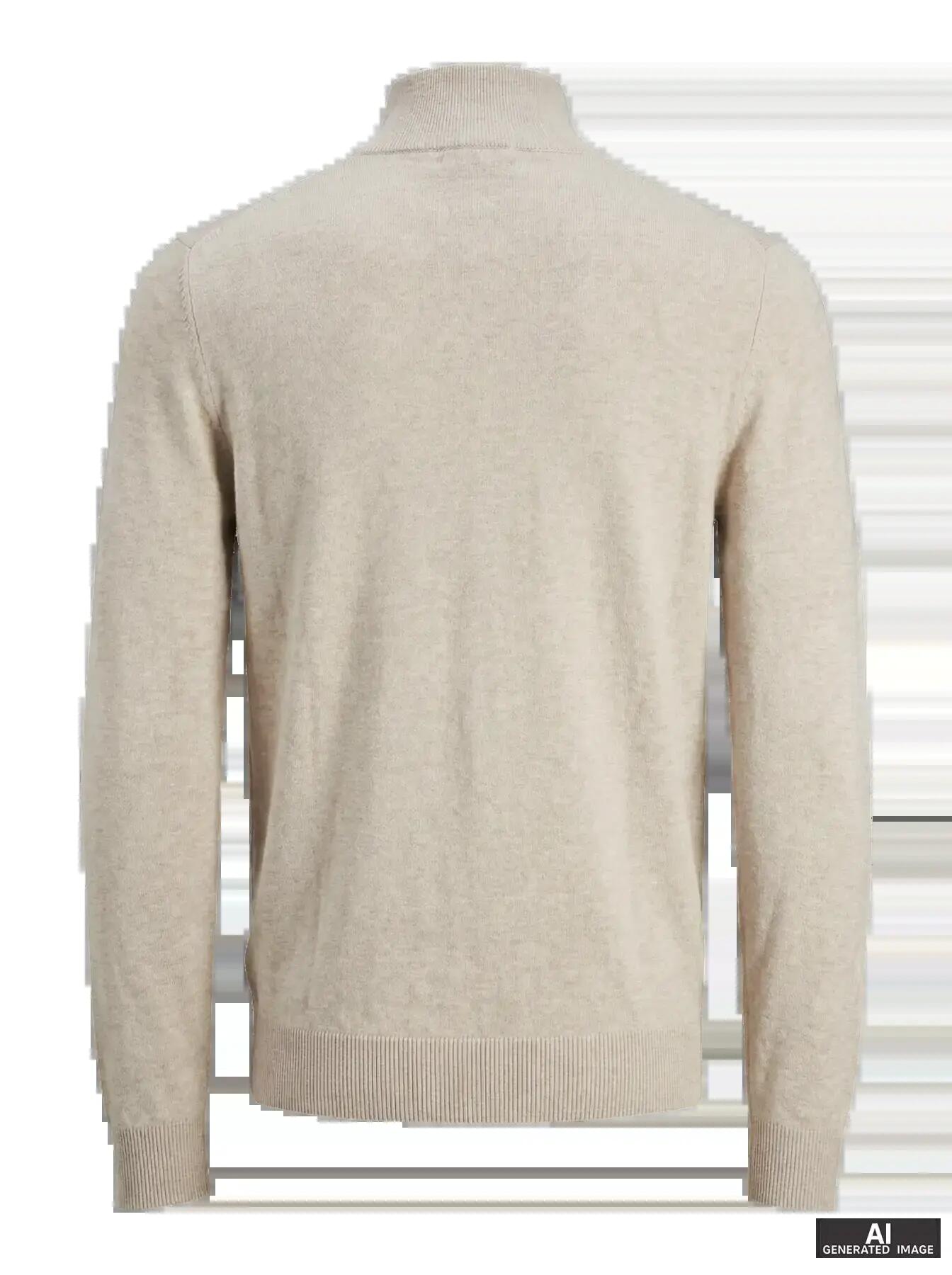Hombre Jersey Regular Fit Emil Gris claro 2/9