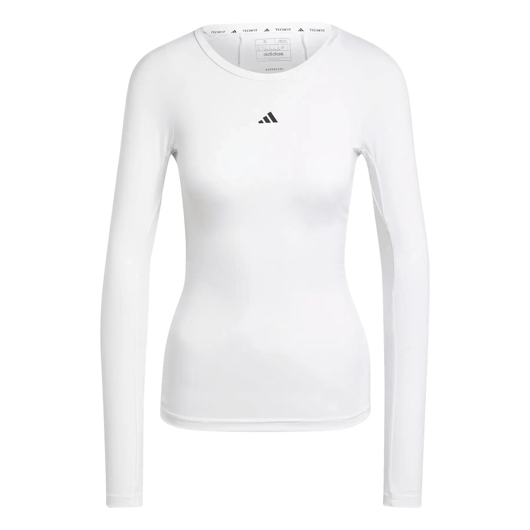 Damesonderhemd met lange mouwen adidas Techfit 2/7