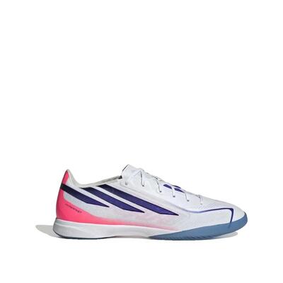 Voetbalschoenen voor binnen adidas f50 hyperfast pro wit/oranje