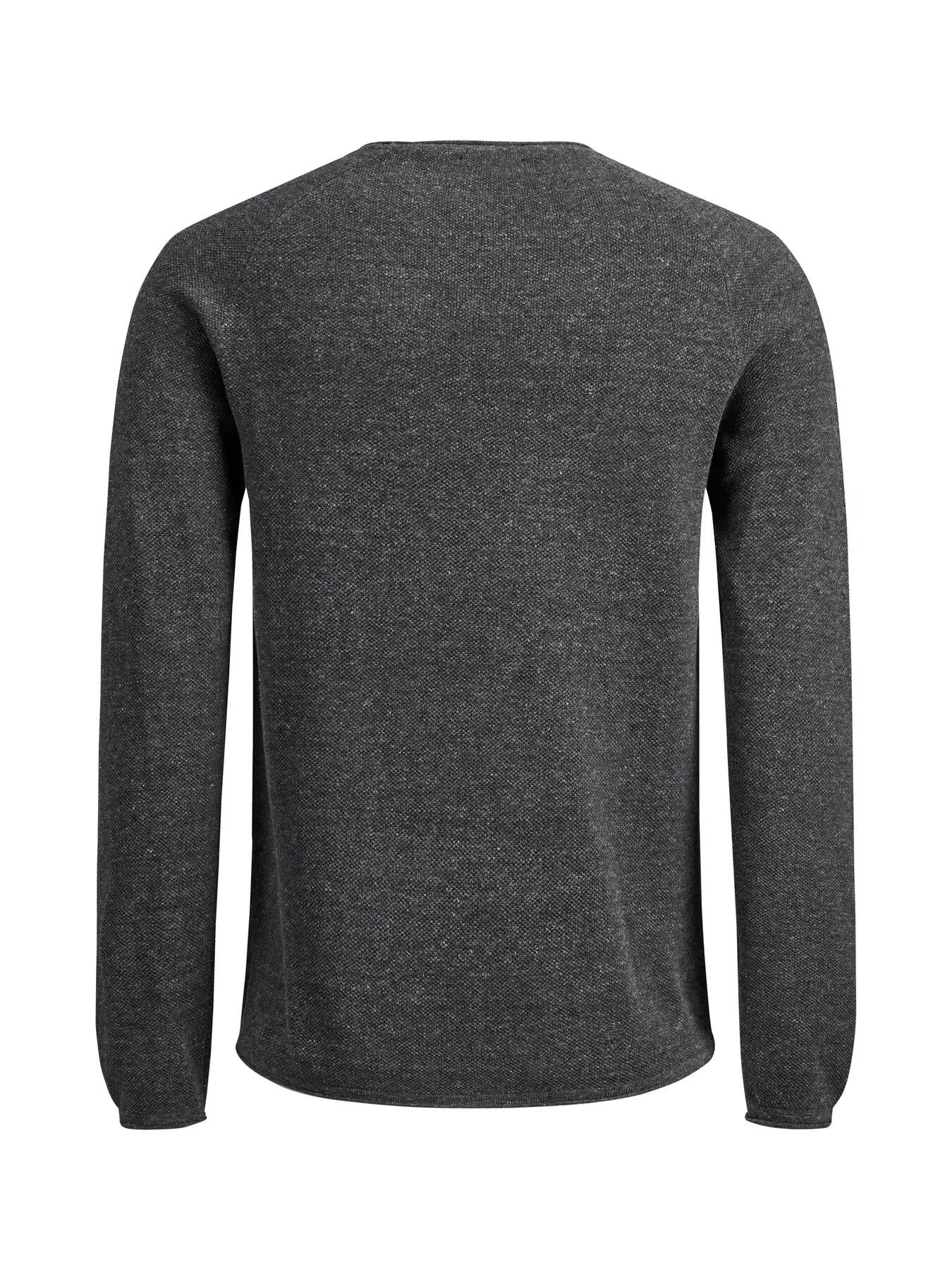 Homme Pull Structure Fit Hill Gris foncé 2/8