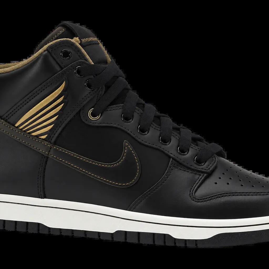 Herren - High-Top-Sneaker - SB Dunk High - mehrfarbig, Metallic-Gold - Old Soul