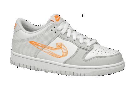 Chaussures enfant - Baskets - Nike Dunk Low SE GS - Swoosh 3D, multicolore