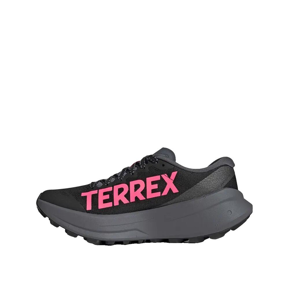 adidas Terrex Agravic SL Trail Shoes Black/Solar Turbo/Aurora Onix 7/9