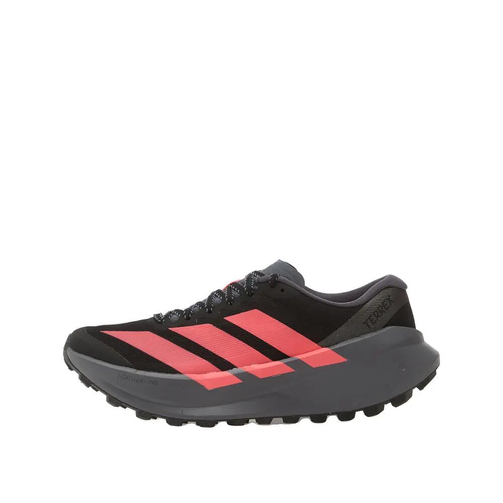 adidas Terrex Agravic SL Trail Shoes Black/Solar Turbo/Aurora Onix 6/9